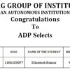 ADP Selected